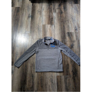 Boys' Under Armour Fleece Jacket, Gray, Size YLG